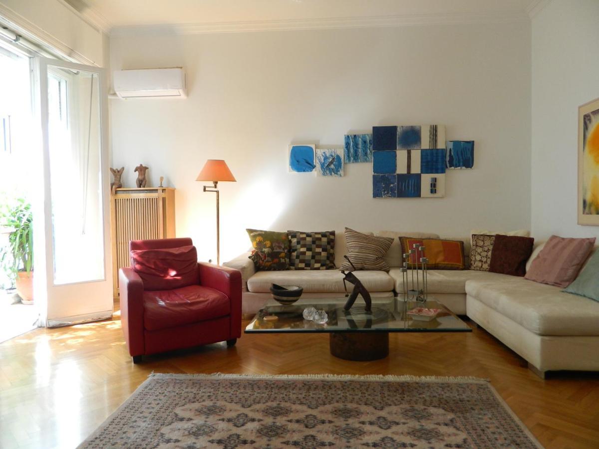 Elegant 3Bd Apartment In Kolonaki Atenas Exterior foto
